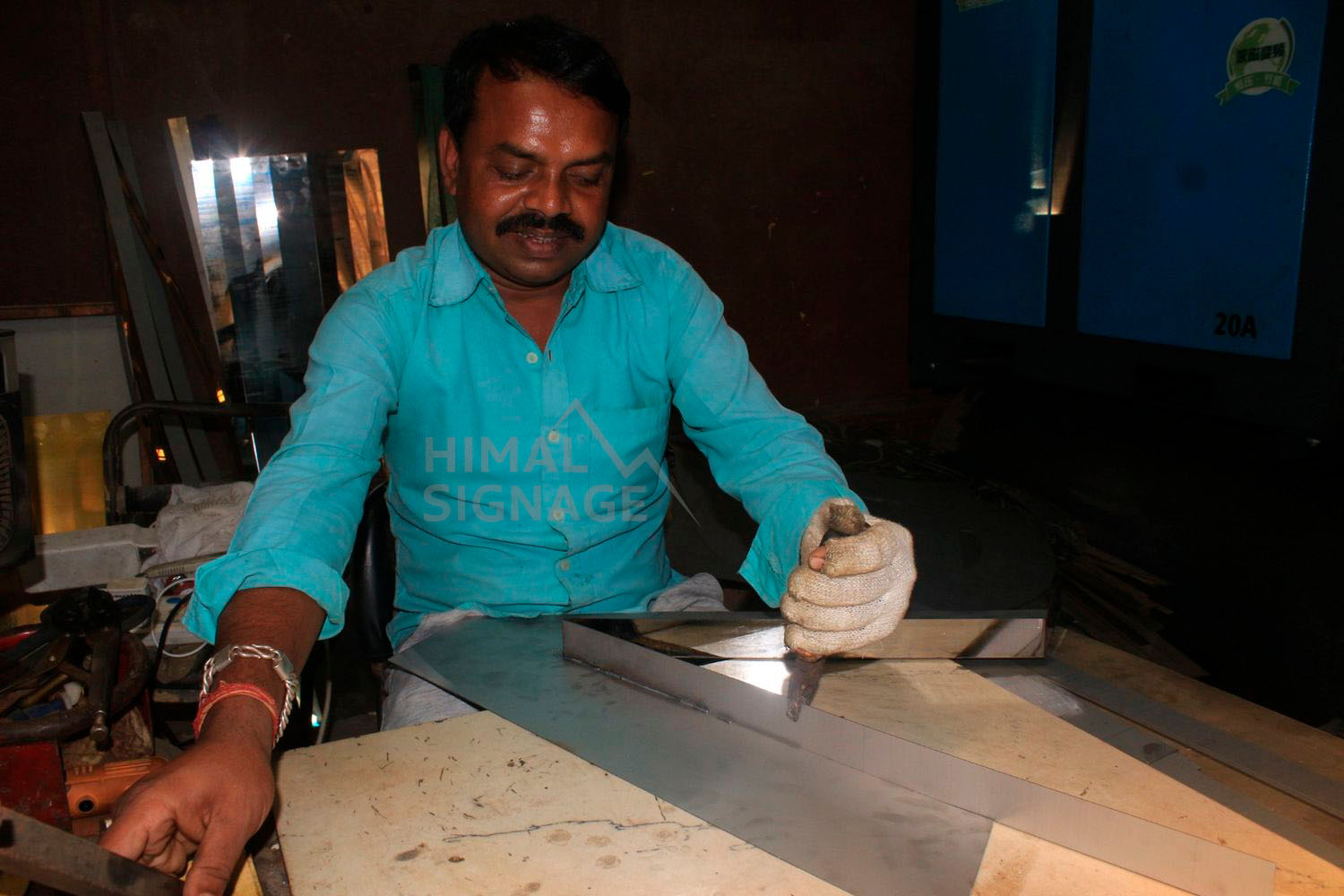 How Himal Signage Turns Raw Steel Into High-Quality Metal Designs